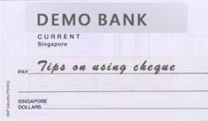 cheque usage tips