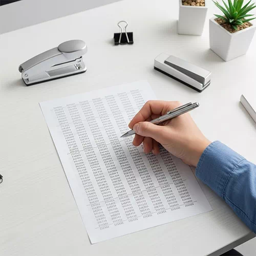 Writing Number in Documents