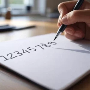 Writing Number to Text